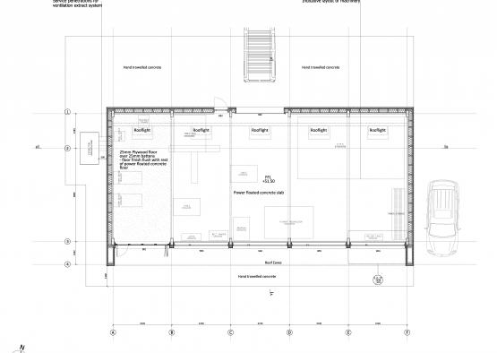 a blueprint of a building