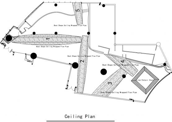 a drawing of a ceiling plan