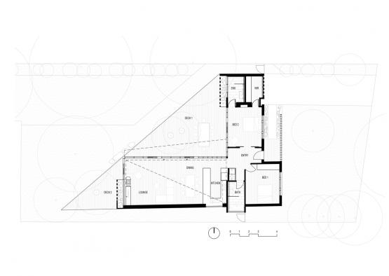 a floor plan of a house